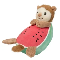 Stuffed Otter Melon Macaroon Plush by Douglas