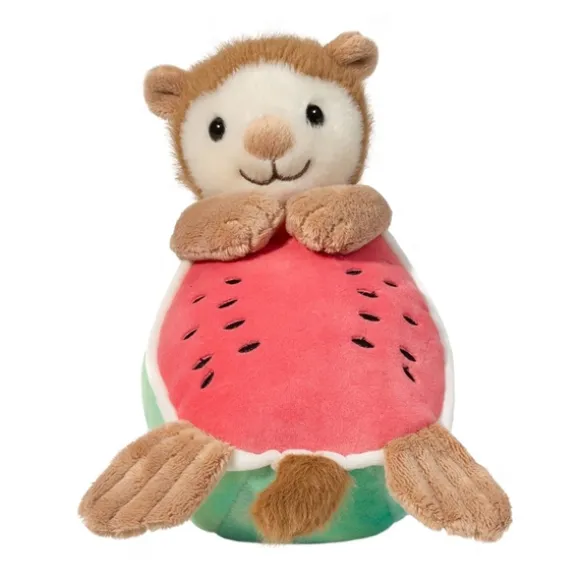 Stuffed Otter Melon Macaroon Plush by Douglas