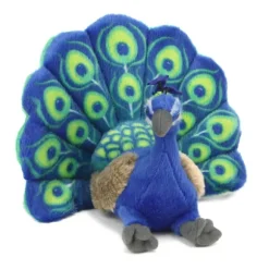 Stuffed Peacock Mini Cuddlekin by Wild Republic