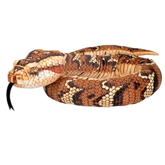 Stuffed Puff Adder 54 Inch Plush Snake by Wild Republic