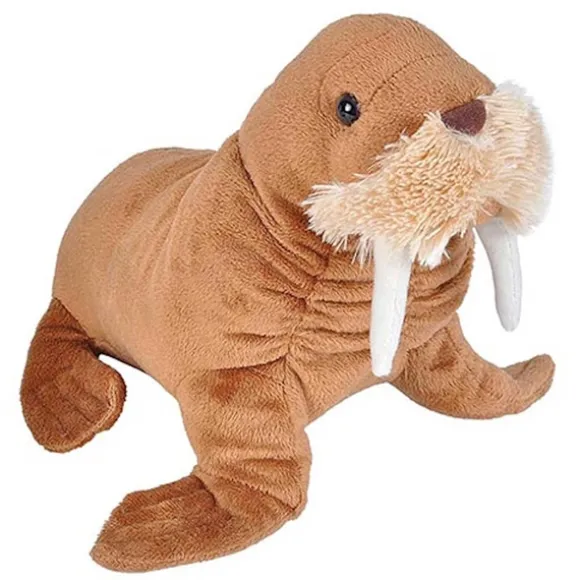 Stuffed Walrus Mini Cuddlekins by Wild Republic