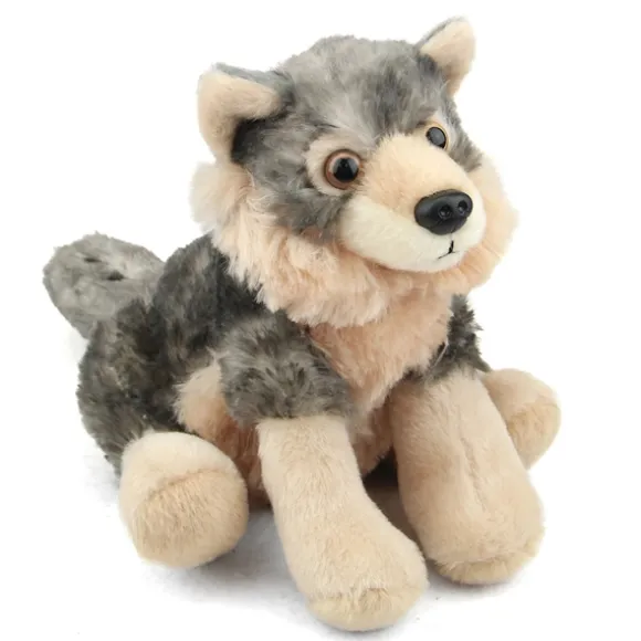 Stuffed Wolf Mini Cuddlekin by Wild Republic
