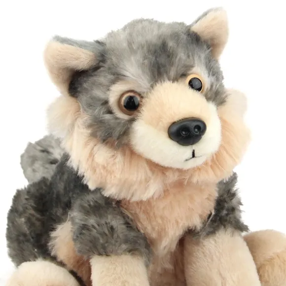 Stuffed Wolf Mini Cuddlekin by Wild Republic