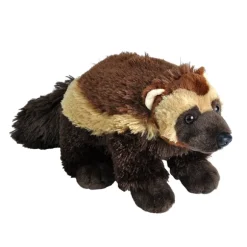 Stuffed Wolverine 12 Inch Cuddlekin by Wild Republic