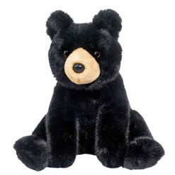 Super Soft Woodsie the 13 Inch Plush Black Bear by Douglas