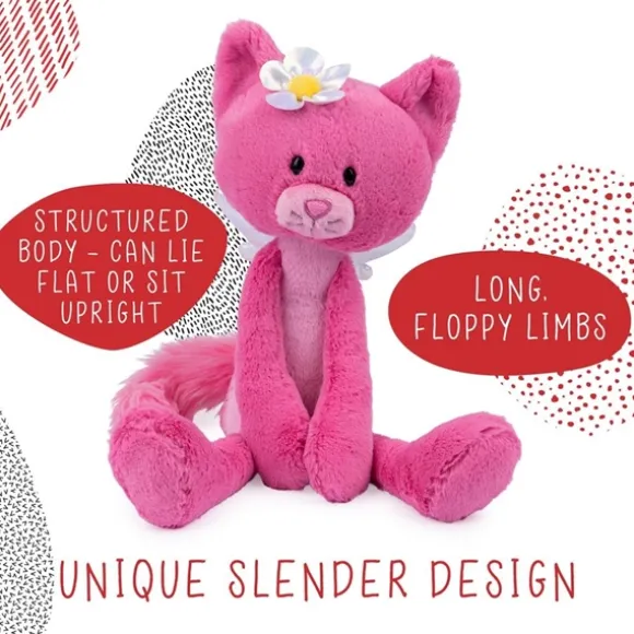 Take Along Friends Maeve Rose Stuffed Kitty by Gund