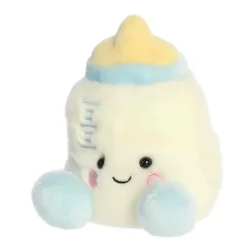 Theo the Plush Blue Baby Bottle Palm Pals by Aurora