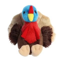 Thomas the Stuffed Turkey Mini Flopsie by Aurora