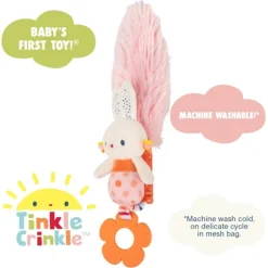 Tinkle Crinkle Plush Bunny Baby Toy by Gund