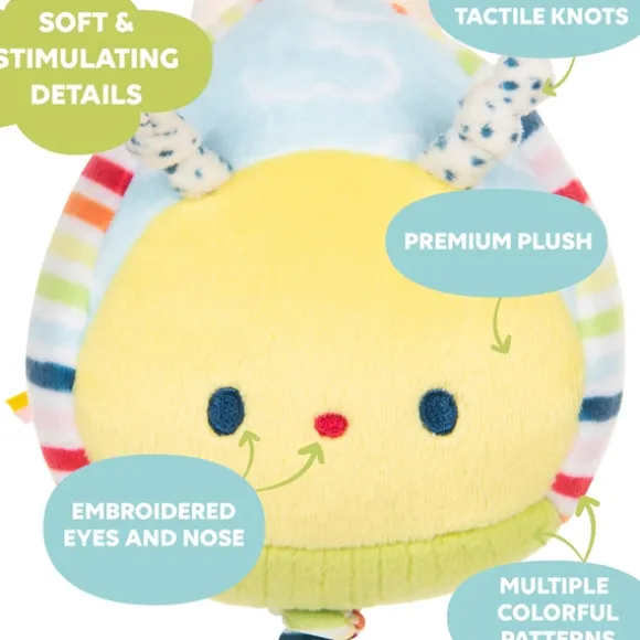 Tinkle Crinkle Pull and Play Plush Baby Toy by Gund