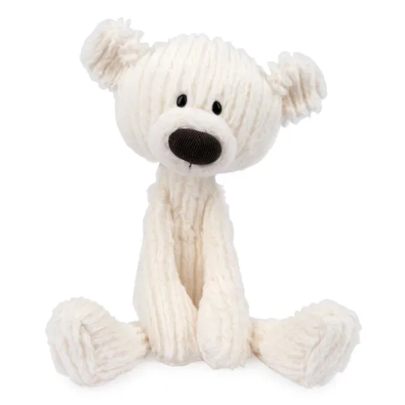 Toothpick the White Cable Pattern Teddy Bear by Gund