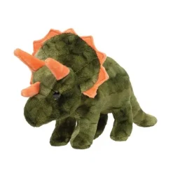 Tops the Stuffed Triceratops Mini Dino by Douglas