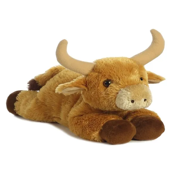 Toro the Stuffed Bull Flopsie by Aurora