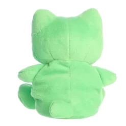 Toxic Green Plush Meowchi Cat Palm Pals by Aurora