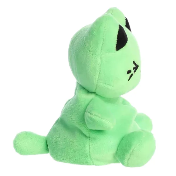 Toxic Green Plush Meowchi Cat Palm Pals by Aurora