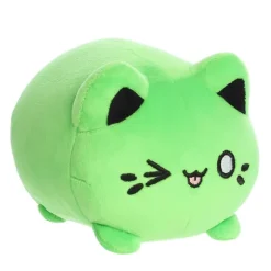 Toxic Green Stuffed Meowchi Cat by Aurora