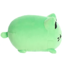 Toxic Green Stuffed Meowchi Cat by Aurora