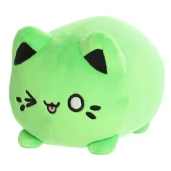 Toxic Green Stuffed Meowchi Cat by Aurora