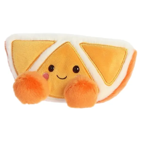 Tucker the Plush Mandarin Orange Slice Palm Pals by Aurora