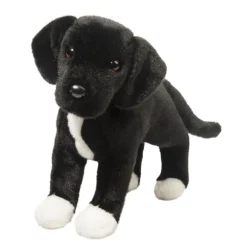 Twister the Plush Black Lab & Pit Bull Mix Rescue Pup by Douglas