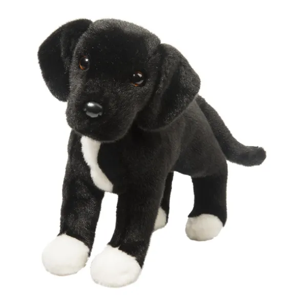 Twister the Plush Black Lab & Pit Bull Mix Rescue Pup by Douglas