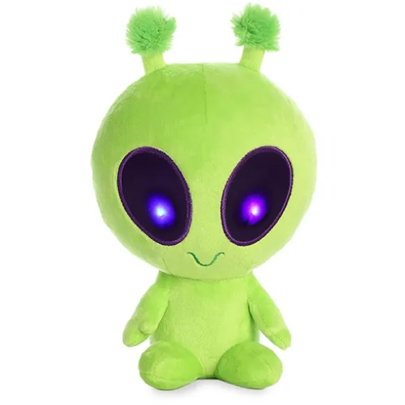 Twitch the Light Up Green Alien Stuffed Animal by Aurora