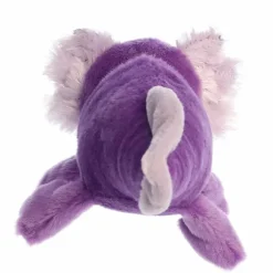 Ube the Stuffed Purple Axolotl Mini Flopsie by Aurora