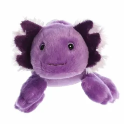 Ube the Stuffed Purple Axolotl Mini Flopsie by Aurora
