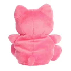 Vivid Pink Plush Meowchi Cat Palm Pals by Aurora