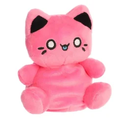 Vivid Pink Plush Meowchi Cat Palm Pals by Aurora
