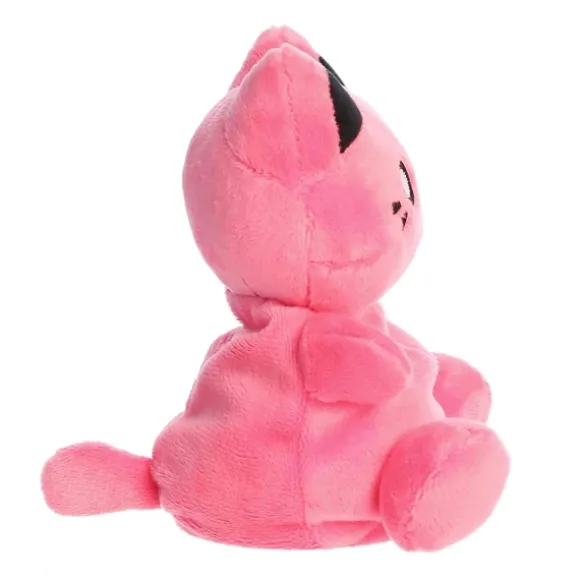 Vivid Pink Plush Meowchi Cat Palm Pals by Aurora