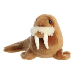 Wallace the Stuffed Walrus Mini Flopsie by Aurora