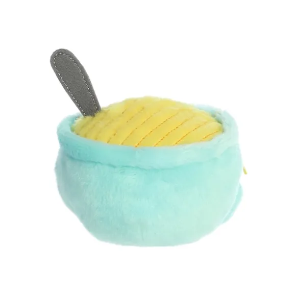 Welly the Plush Chicken Soup Bowl Palm Pals by Aurora