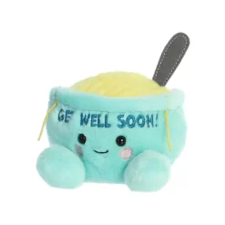 Welly the Plush Chicken Soup Bowl Palm Pals by Aurora