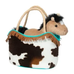 Western Sassy Sak with Plush Horse by Douglas