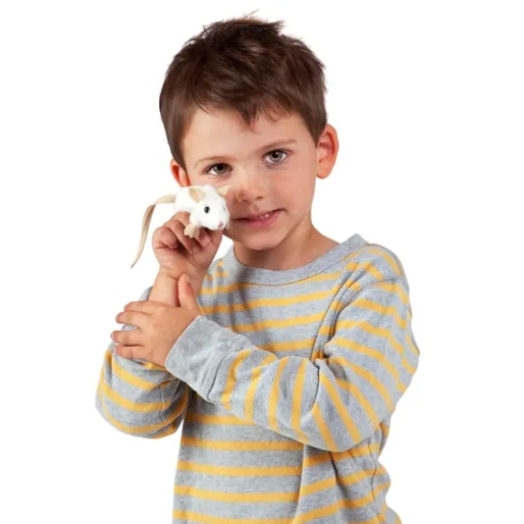 White Mouse Finger Puppet by Folkmanis Puppets