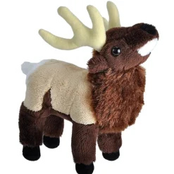 Wild Calls Stuffed Elk with Real Sound by Wild Republic