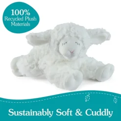 Winky the Eco-Friendly Plush Lamb Rattle by Gund