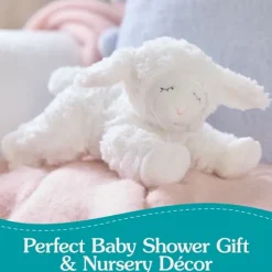 Winky the Eco-Friendly Plush Lamb Rattle by Gund