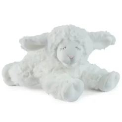 Winky the Eco-Friendly Plush Lamb Rattle by Gund