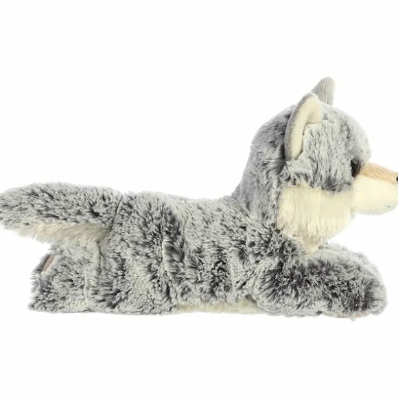 Winter the Little Stuffed Wolf Mini Flopsie by Aurora