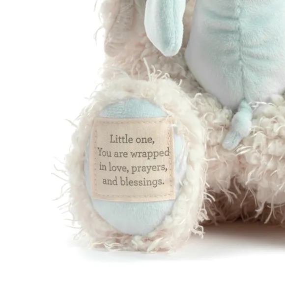 Wrapped in Prayer Baby Safe Plush Elephant with Baby by Demdaco