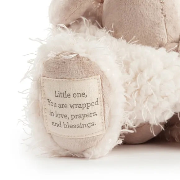Wrapped in Prayer Baby Safe Plush Bear with Baby by Demdaco