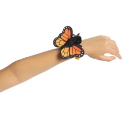 Wrist Fliers Elastic Plush Monarch Butterfly by Aurora