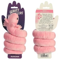 Wrist Wranglers Elastic Plush Axolotl by Aurora
