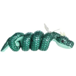 Wrist Wranglers Elastic Plush Viridian Dragon by Aurora