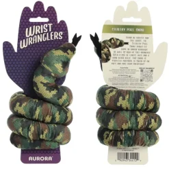 Wrist Wranglers Elastic Plush Stealthy Pixel Snake by Aurora