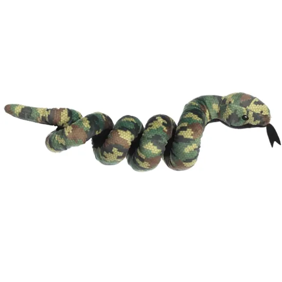 Wrist Wranglers Elastic Plush Stealthy Pixel Snake by Aurora