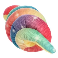 Wrist Wranglers Elastic Plush Rainbow Dreams Snake by Aurora