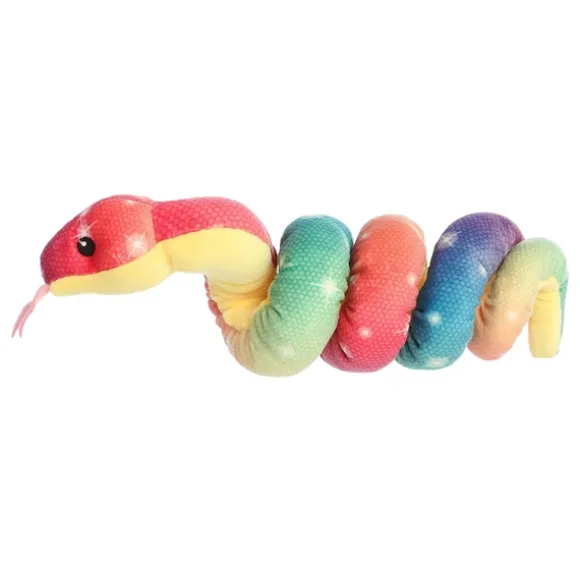 Wrist Wranglers Elastic Plush Rainbow Dreams Snake by Aurora